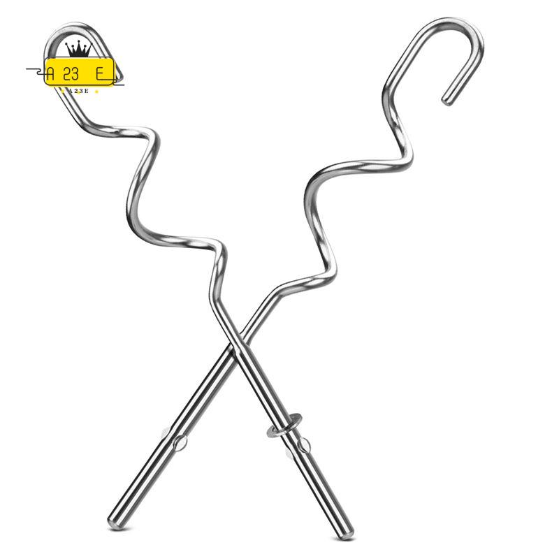 Kitchenaid Mixer Hand Mixer - A23E-ตะขอเกี่ยวแป้งสำหรับเครื่องผสมอาหารแบบมือถือ อะไหล่ทดแทนสำหรับเครื่องผสมอาหารแบบมือถือ Kitchenaid ตะขอเกี่ยวแป้ง KHM512, ตะขอเกี่ยวแป้งสแตนเลส