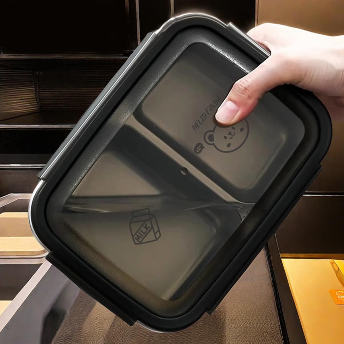 WORTHBUY 2/3 กริด 304 สแตนเลสก - Meal Prep Lunch Boxes บทวิจารณ์และราคา