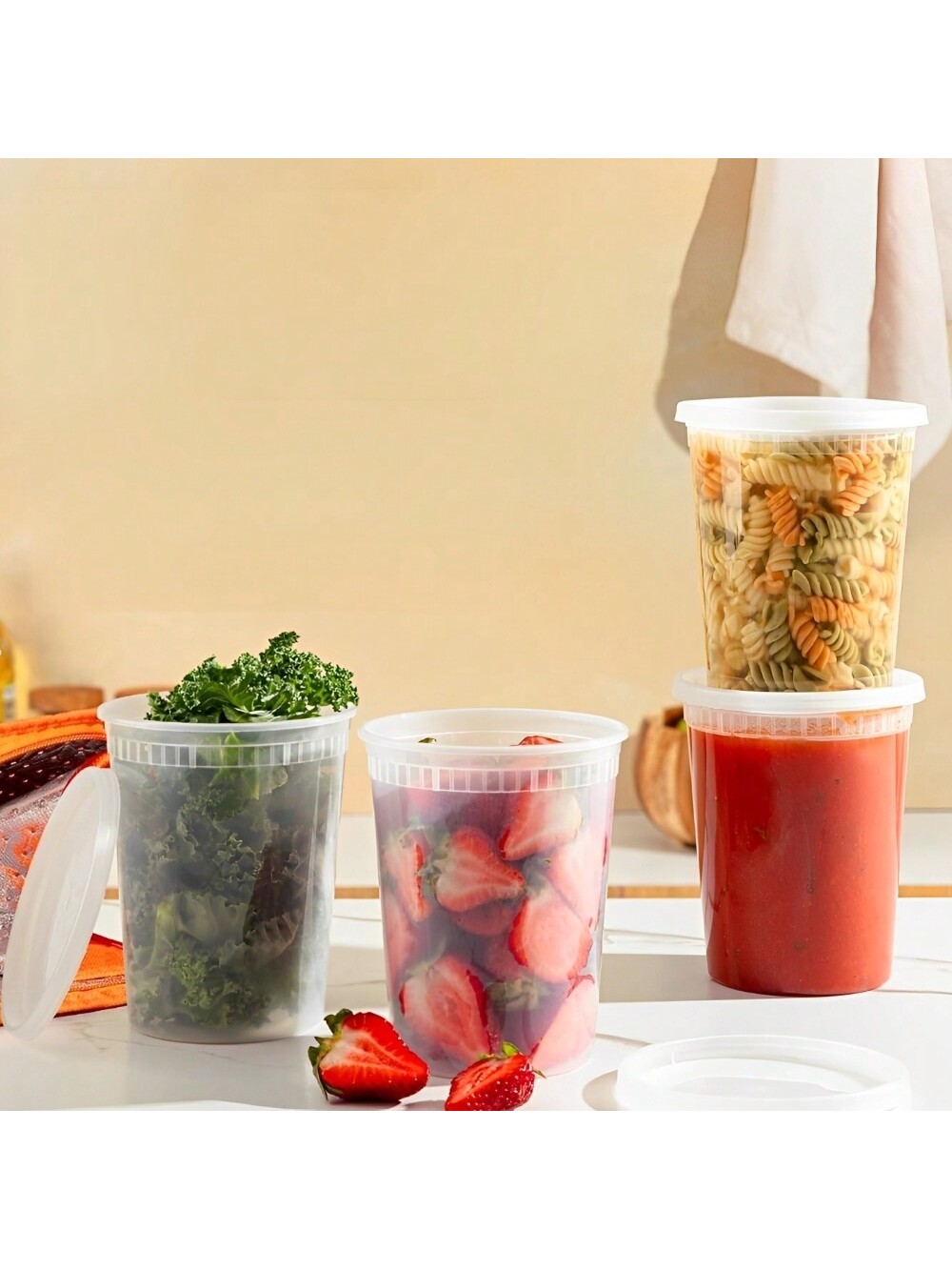 ภาชนะบรรจุอาหารสำเร็จรูป24แพ็ค - Meal Prep Soup บทวิจารณ์และราคา
