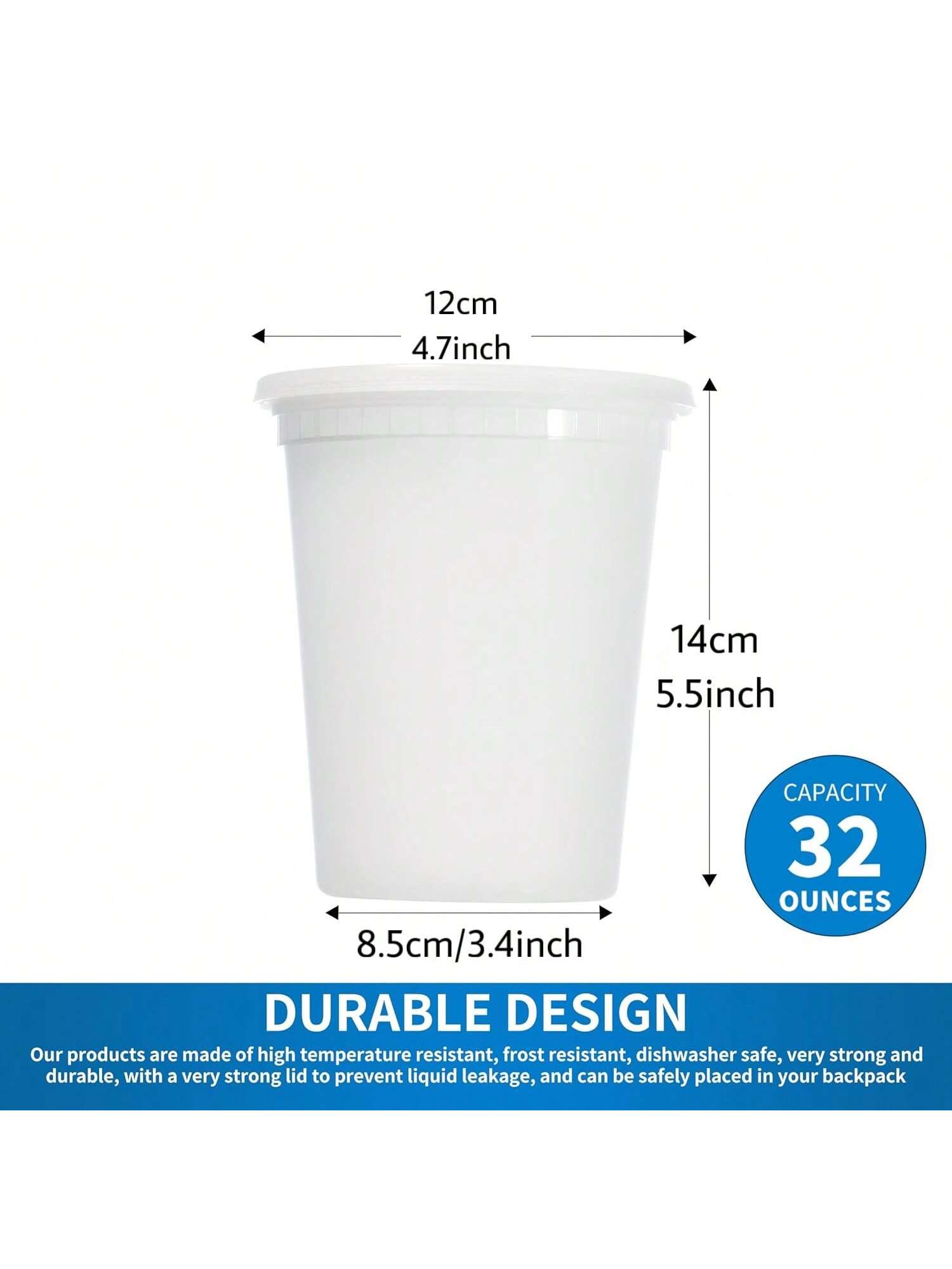 ภาชนะบรรจุอาหารสำเร็จรูป24แพ็ค - Meal Prep Soup บทวิจารณ์และราคา