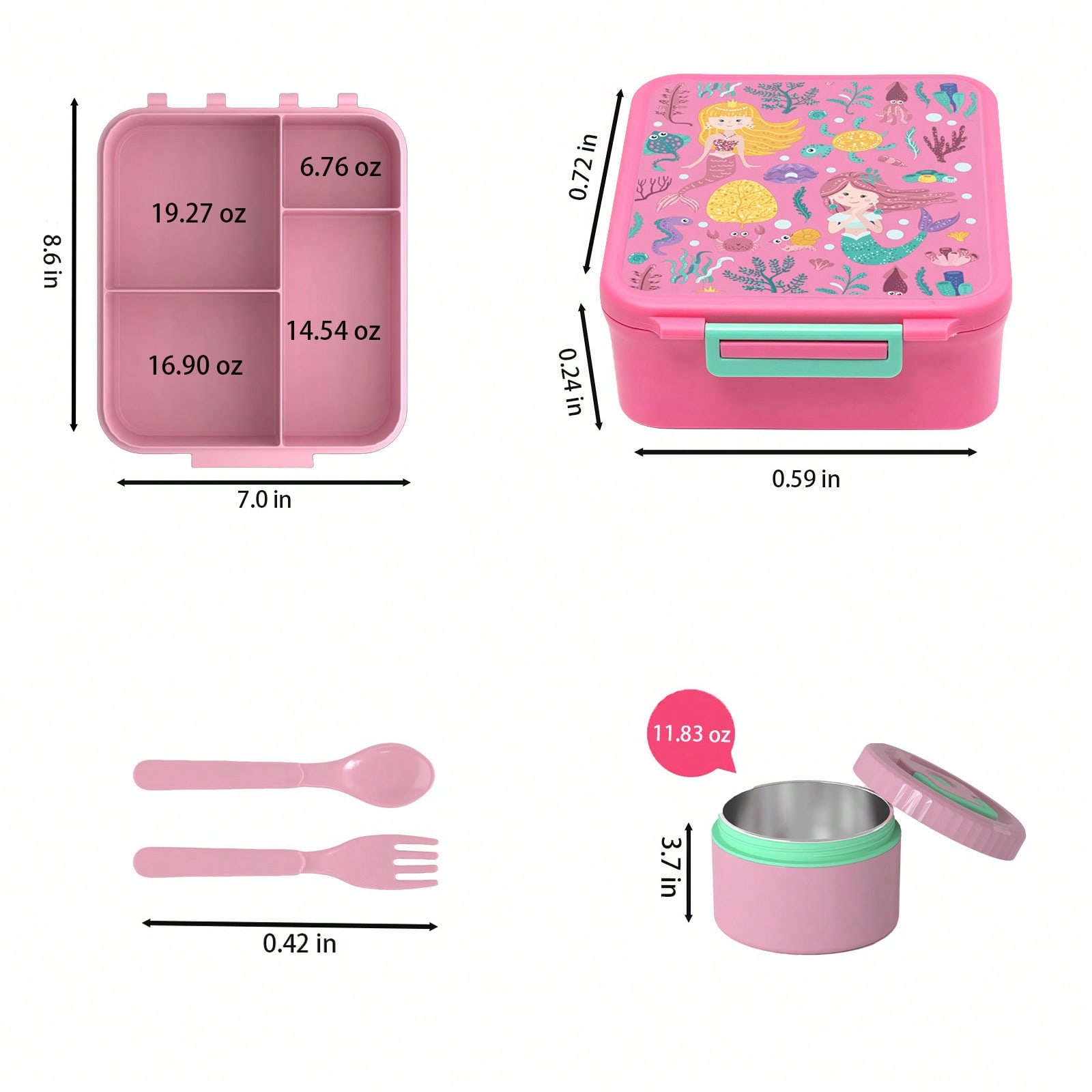 กล่องข้าวเด็กแบบเบนโตะพร้อมช่อ - Meal Prep Soup บทวิจารณ์และราคา
