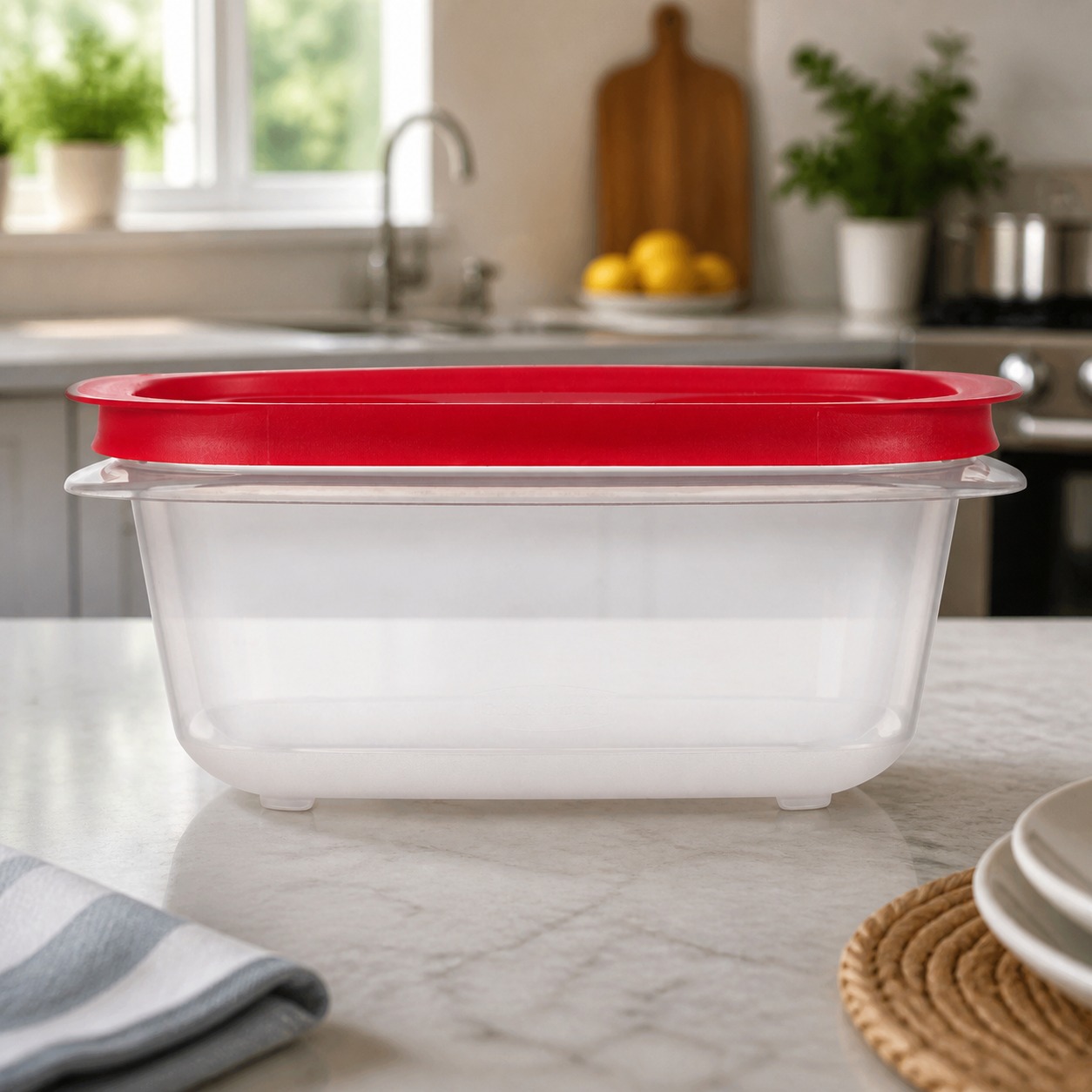 ภาชนะเก็บอาหารทรงสี่เหลี่ยมผืน - Meal Prep Container บทวิจารณ์และราคา