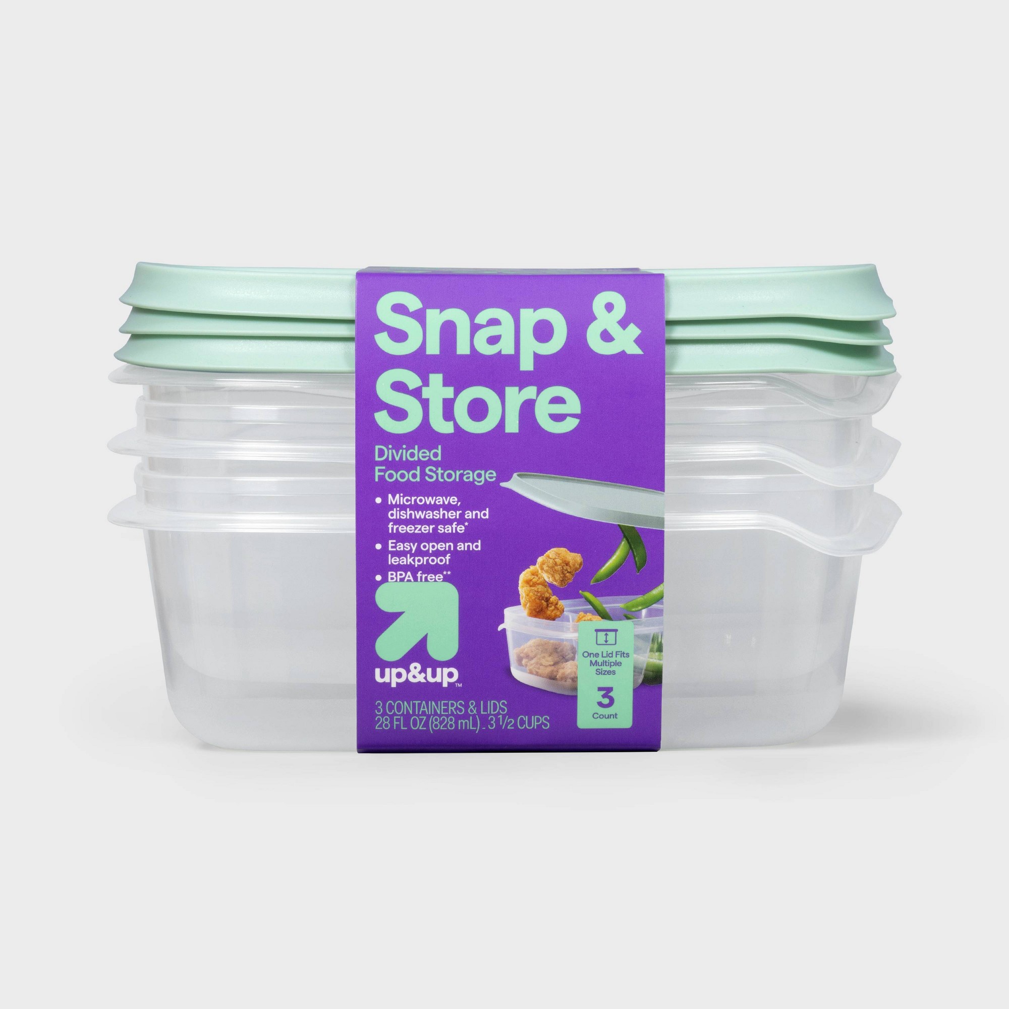กล่องเก็บอาหารพลาสติกใสแบบแบ่ง - Meal Prep Container บทวิจารณ์และราคา