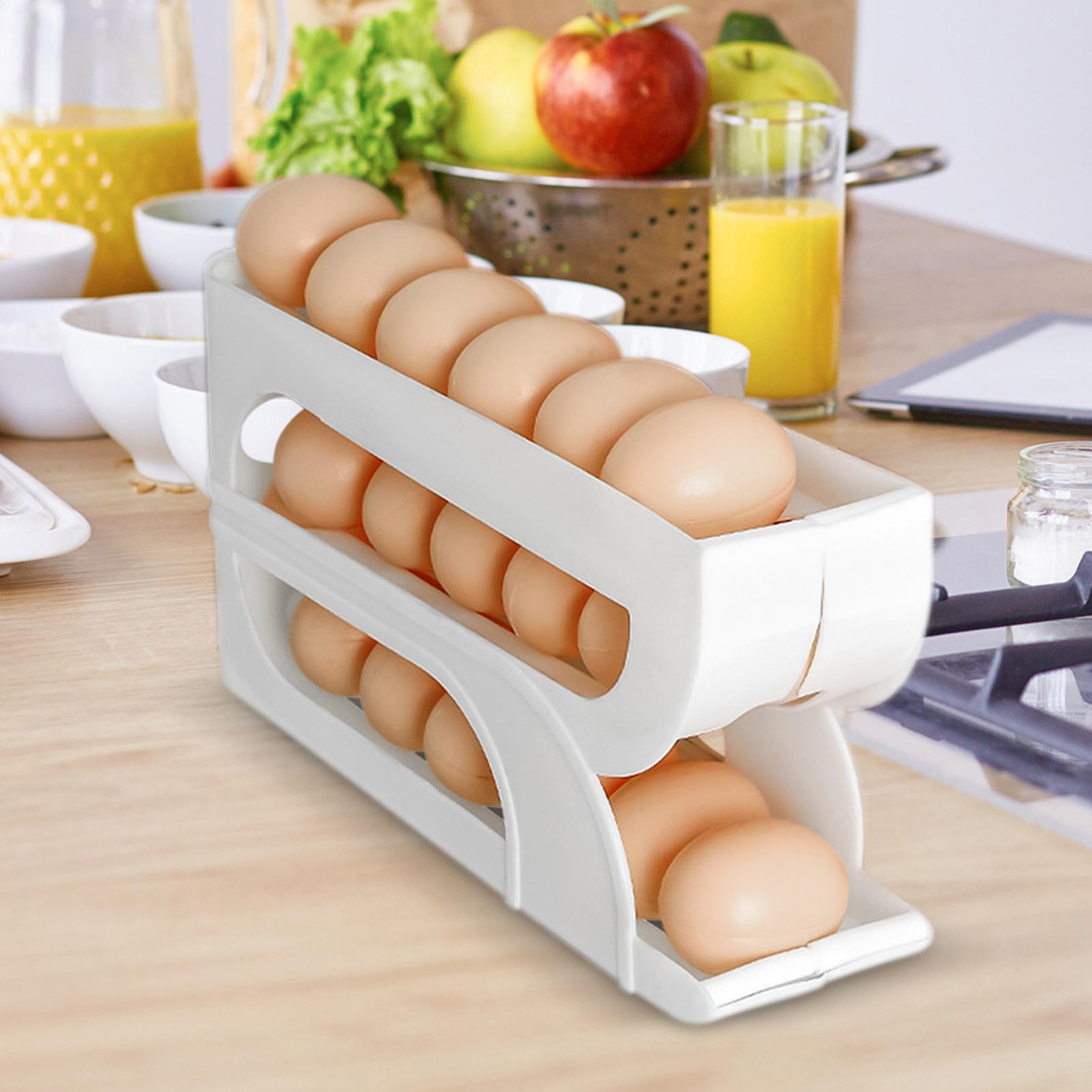 ที่เก็บไข่ในตู้เย็น 3 ชั้น แบบ - Meal Prep Eggs บทวิจารณ์และราคา
