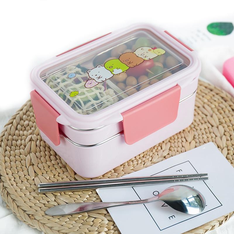 สุ่มรูปแบบการ์ตูนกล่องอาหารกลา - Meal Prep Lunch Boxes บทวิจารณ์และราคา