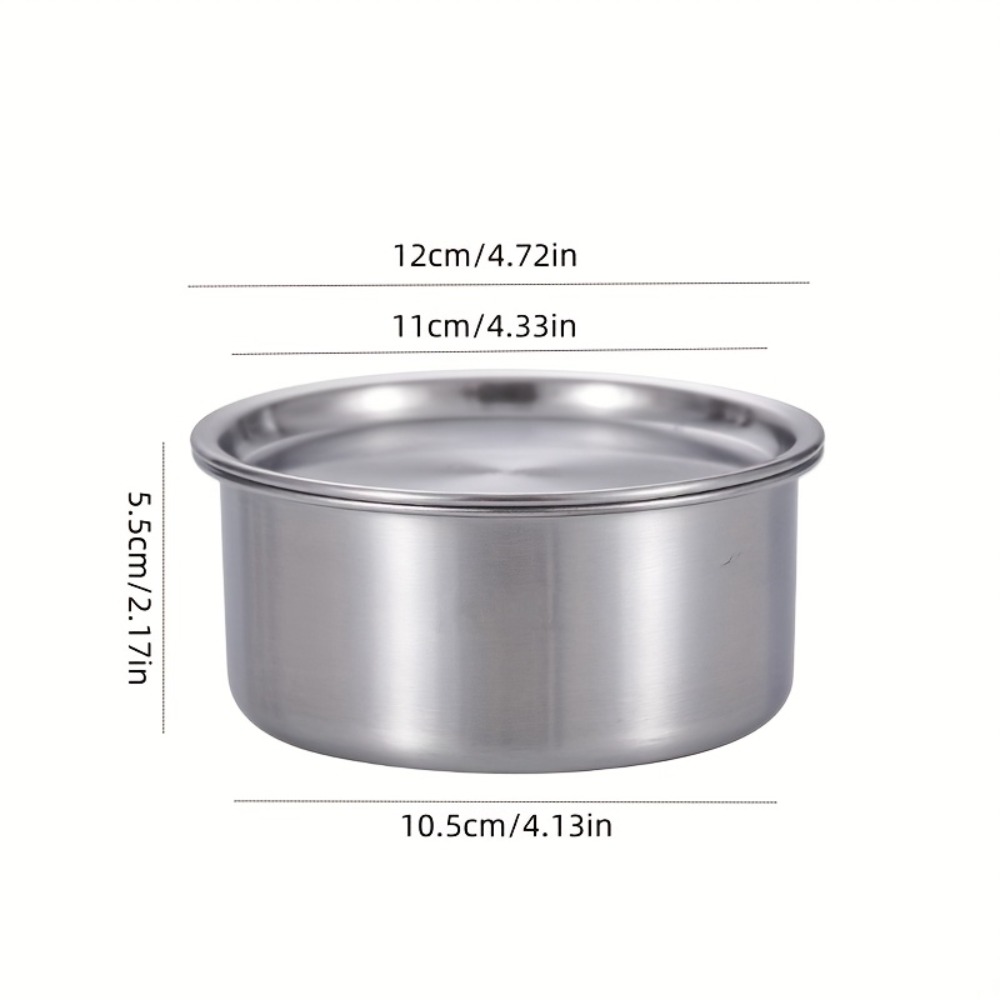 ถ้วยสแตนเลส 304 พร้อมฝาปิด สำห - Meal Prep Container บทวิจารณ์และราคา