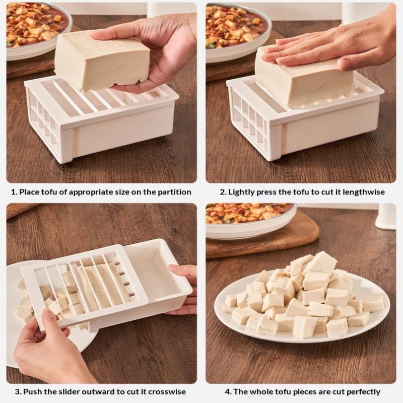 เครื่องตัดเต้าหู้เกรดอาหาร ตัด - Meal Prep Tofu บทวิจารณ์และราคา