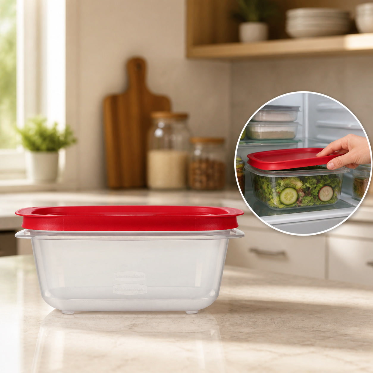 กล่องเก็บอาหารทรงสี่เหลี่ยมขนา - Meal Prep Container บทวิจารณ์และราคา