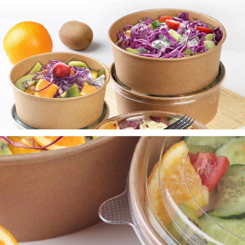 ชามกระดาษคราฟท์ 20 ชิ้น ป้องกั - Meal Prep Container บทวิจารณ์และราคา