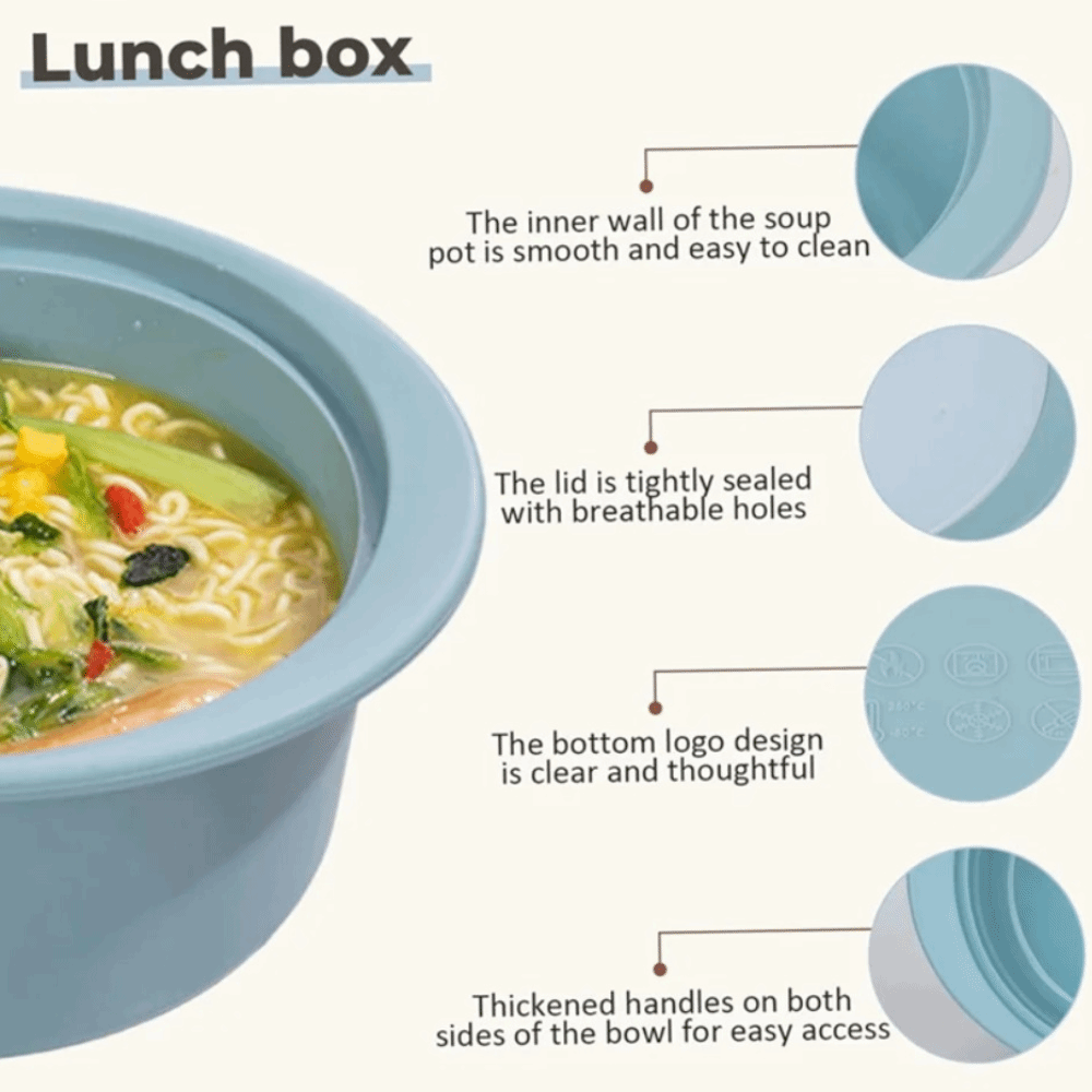 กล่องอาหารกลางวันซิลิโคน หม้ออ - Meal Prep Soup บทวิจารณ์และราคา