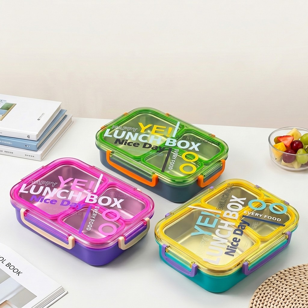 กล่องข้าวสแตนเลส 304 สำหรับเข้ - Meal Prep Lunch Boxes บทวิจารณ์และราคา